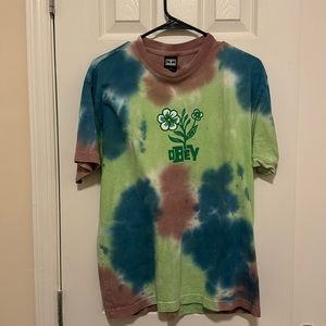 Urban Outfitters Exclusive Obey Bloom Tie-Dye Tee (Size:Small, Great Condition)